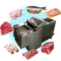 Machine à Découper la Viande Multifonctionnelle en Dés, Découpeuse Automatique de Poulet et de Bœuf, Trancheuse Commerciale