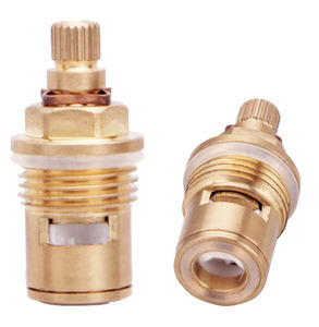 Robinet M18*1.5 à quart de tour, design <span class=keywords><strong>moderne</strong></span>, en laiton, avec cartouche en céramique, angle de rotation maximal de 90 degrés, garantie de 3 ans, entrée d'eau centrale - Product Image 2