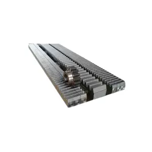 High Strength cnc C45,40Cr,20CrMnTi,42CrMo, Copper, Stainless steel gear rack and pinion gear