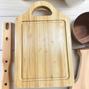 เขียงไม้ไผ่ Ziqi ขนาด 28x18x2 ซม. แบบสองด้าน สำหรับใช้ในครัว - Product Image 1