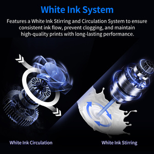 high quality xp600 13inch dtf printer heat transfer pet film a3 dtf printer with shaker and dryer ink powder roll film a set - Product Image 5