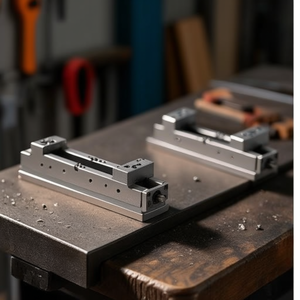 Modular <b>Bench</b> Vise With Smooth Rhomboidal Jaws Self Centering For Metalworking - Product Image 3