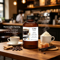 Huile parfumée à la vanille et au café pour diffuseur d'arômes, huile parfumée de qualité supérieure avec notes de crème de café et de vanille, fabricant OEM ODM