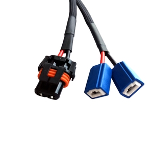 定制汽车 LED 灯泡插座 9005/9006 母头 H1 母头转 H1 公头适配器分线器线束 - Product Image 4