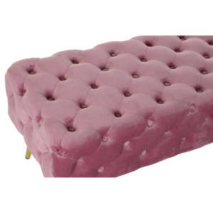 Mesa para Cambiar Zapatos de Poliéster y Metal con Tela de Terciopelo, Dimensiones 120x45x40 - Product Image 4