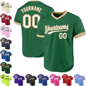 Camiseta Deportiva Retro para Mujer, Uniforme Deportivo Personalizado con Botones, Manga Corta, Jersey de Softbol Bordado, Camiseta Deportiva con Diseño Retro de Béisbol - Product Image 3