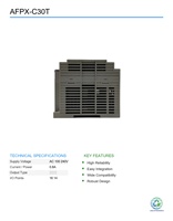 Unité de contrôle CPU PLC compacte d'occasion P-an Smart PLC AFPX-C30T série FP-X pour l'automatisation industrielle