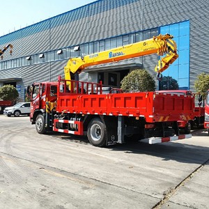 Camion grue 4x2 de 8 tonnes de haute qualité à prix d'usine, grue montée sur camion 4x2 à vendre - Product Image 4