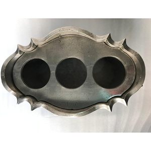 ALFA NAUTICAL Bollinger pour refroidisseur à vin, seau à glace rectangulaire en aluminium antique, accessoires de bar pour fête, rétention de la fraîcheur des bouteilles - Product Image 3