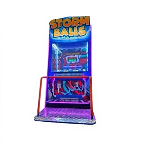 Storm Balls Coin Operated Arcade <b>Machine</b> Stomp Ball Simulator <b>Amusement</b> Park Equipment Ticket Redemption Game for Kids Zone - Product Image 1