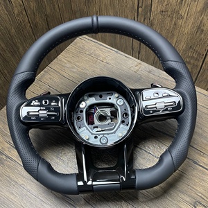 Volante de Fibra de Carbono para <span class=keywords><strong>Benz</strong></span> W464 W463 G500 G63 G350D W222 S63 S65 W204 W205, Volante Mejorado - Product Image 2