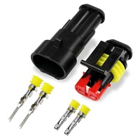 281934-2 TE AMP Superseal 1.5 Joint d'étanchéité simple pour câble en caoutchouc silicone jaune, étanche, connecteur automobile