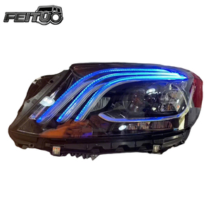 Feituo <span class=keywords><strong>S</strong></span> <span class=keywords><strong>Class</strong></span> W222 LED Đèn Pha Chiếu <span class=keywords><strong>DRL</strong></span> 2014-2018 S350s400w223 Xe Styling Tự Động Phụ Kiện Điều Kiện Mới - Product Image 4