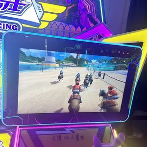 Machine de jeu d'arcade de course de chevaux pour 2 joueurs, simulateur d'équitation interactif à monnayeur pour parc d'attractions - Product Image 5