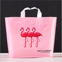 Sacs à main en plastique PE sur mesure, résistants à l'humidité, pour les magasins de vêtements, sacs de shopping, impression numérique, design tendance
