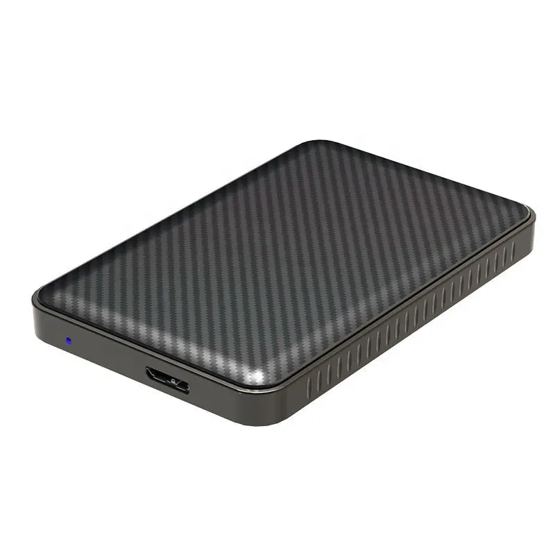 Caja móvil de escritorio promocional compatible con caja de disco duro de 2,5 pulgadas USB3.0 caja de disco duro SSD de estado sólido SATA
