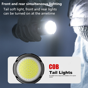 Ngoài trời 50000 lumens công suất cao siêu sáng P90 + COB đuôi ánh sáng kính thiên văn zoom sạc LED Torch ánh sáng chiến thuật đèn pin - Product Image 6