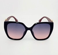 Mayorista Fabricante PC Frame Nuevas gafas de sol de lujo de moda de gran tamaño para las mujeres Protección UV