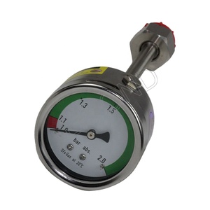 Medidor de densidad de gas SF6 con compensación de temperatura y contactos eléctricos para aparellaje de distribución <span class=keywords><strong>GIS</strong></span> RMU 1.0-2.0 bar Abs - Product Image 2