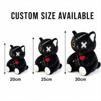 Peluche personnalisée pour chat, directement de l'usine, à partir de vos illustrations, OEM ODM, poupée en peluche pour marques IP originales