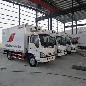 Customized 4x2 4x4 Cold Storage Van Refrigerator Truck Medical Refuse Transfer Vehicle Clinical Waste Transfer Vehicle