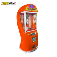 Super Box 2 Machine à grue à 2 griffes, Distributeur de prix pour enfants, Gachapon, Pinces à jouets en plastique colorées, Snack, PCB anglais