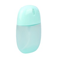 Flacon pulvérisateur de parfum portable de 50 ml, forme d'œuf ovale, design unique, pour cosmétiques, format voyage.