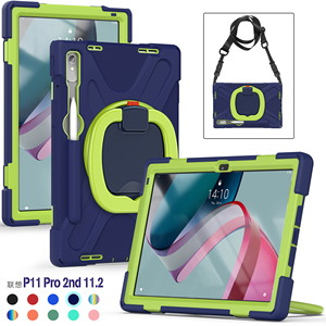 Funda Protectora Antigolpes para Tablet <span class=keywords><strong>Lenovo</strong></span> <span class=keywords><strong>Tab</strong></span> <span class=keywords><strong>P11</strong></span> <span class=keywords><strong>Pro</strong></span> 2.ª <span class=keywords><strong>Gen</strong></span>. 2022 de 11.2 Pulgadas, Funda de Silicona - Product Image 4