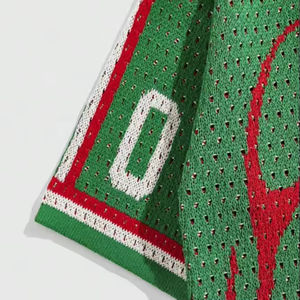 เสื้อยืดโปโลถักลายแจ็คการ์ดแขนสั้นผ้าฝ้าย 100% สำหรับผู้ชาย รับผลิตแบบ OEM & ODM พร้อมโลโก้ตามสั่ง - Product Image 4