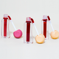 AKIACO Vente en Gros en Vrac Mini Pigment Bio Unique Mignon Maquillage Personnalisé Marque Privée Kit de Rouge à Lèvres Liquide Tubes de Brillant à Lèvres