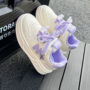 2026 Sneakers Basse Premium per Ragazze Vendita all'Ingrosso Primavera Autunno <span class=keywords><strong>Scarpe</strong></span> da Corsa Stile Coreano Leggere Sportive - Product Image 6