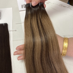 ผมต่อแบบเส้นตรงสำหรับขายส่ง ผมแท้แบบ Double Drawn ตัดได้ ไม่มีรอยต่อ ไม่รับคืนสินค้า  แบบลอน Body Wave และ Deep Wave รับผลิตตามสั่ง - Product Image 1