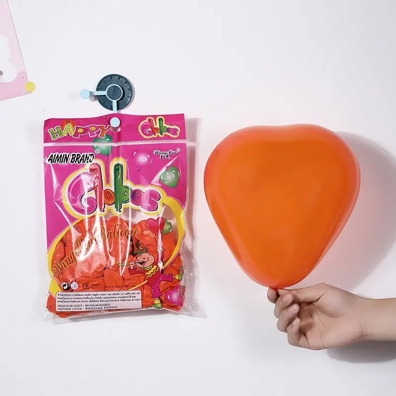 12 इंच 2.8g मैट दिल का गुब्बारा चीन में बिक्री