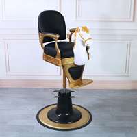 Chaise de barbier hydraulique pour enfant, cheval noir pour Salon de coiffure, chaise de barbier, nouvelle collection 2022