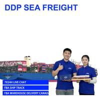 Transitaire Chine-Canada DDP, Service de Consolidation et Livraison Porte-à-Porte, Marchandises Générales, Fret Maritime LCL/FCL, Taxes Incluses