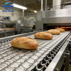 สายพานลำเลียงแบบเกลียวทำจากสแตนเลสเกรดอาหารคุณภาพดีสำหรับสายพานลำเลียงอาหาร พิซซ่า - Product Image 1