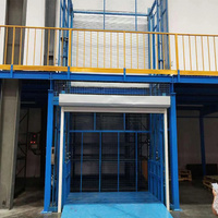 Plateforme élévatrice hydraulique murale, élévateur de marchandises électrique pour entrepôt, tables élévatrices pour marchandises et fret