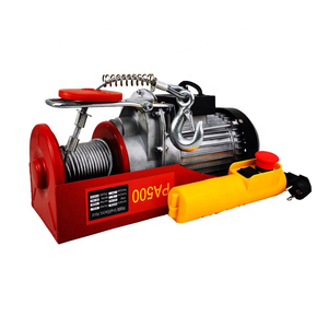 Machine de construction grue ascenseur 200kg 800kg 500kg 110V 230v Mini petit treuil à câble palan électrique - Product Image 4