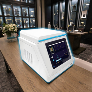 เครื่องวิเคราะห์ทองคำแบบตั้งโต๊ะ Zealchon XRF พร้อมหัวตรวจจับ Si-pin 74 หัว สำหรับการวิเคราะห์โลหะมีค่าแบบไม่ทำลาย ใช้สำหรับการตรวจสอบเครื่องประดับ ความแม่นยำสูง - Product Image 5
