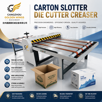 Machine de découpe à plat de grande taille pour la production de grandes boîtes en carton