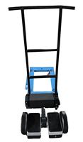 Carro de Herramientas Eléctrico Plegable Comercial B2B, Capacidad de Carga de 200 kg, Carro de 4 Ruedas con Autoequilibrio, OEM para Uso en Almacenes