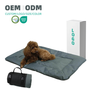 Benutzer definierte billige Reise faltbare Hund Baumwolle Betten Beruhigende Katzen betten mit wasserdichten abnehmbaren wasch baren Bezug - Product Image 1