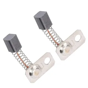 2 Pairs KLLGA Carbon Brush Wrench Set Nail <b>Drill</b> Handpiece SUN <b>Mini</b> 65W 220V Dual-end Manicure <b>Drill</b> Accessory Replacement Part - Product Image 5
