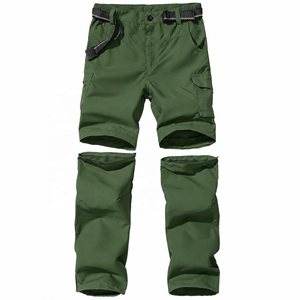 Pantalones de Senderismo Convertibles para Hombre TESSUTO, de Lona, Impermeables, Transpirables, de Secado Rápido, con Cierre en las Piernas, para Trekking, Viajes y Actividades al Aire Libre - Product Image 1