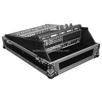 2024 nouveau universel 13U Rack montable mélangeur Flight Case Xr Case Durable alimenté mélangeur sans fil Microphones Flight Case 3 ans