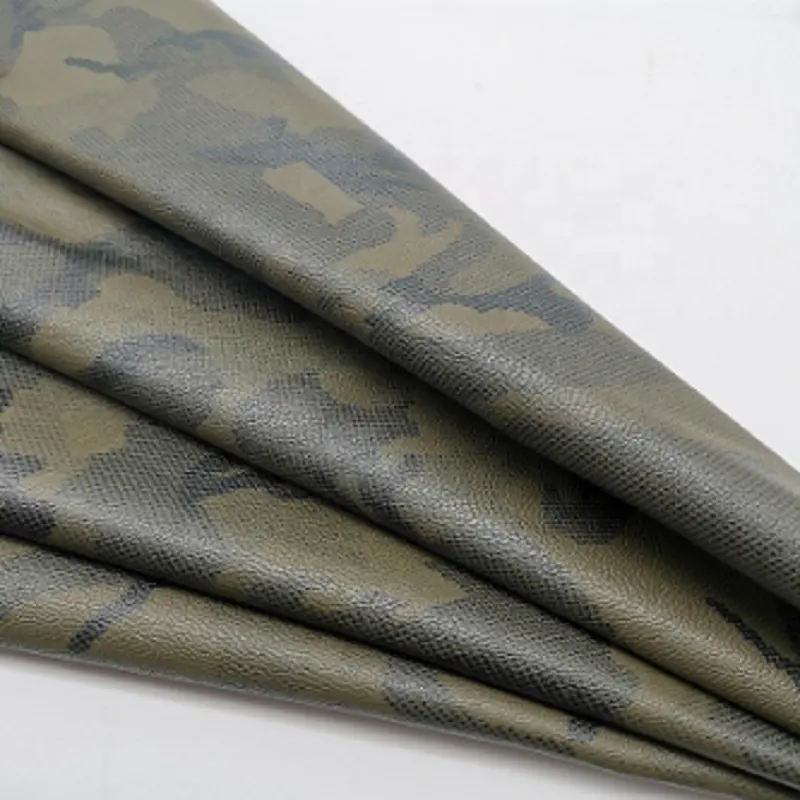 hot camo leather for girl leather skirt faux leather clothing