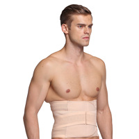 Moldeador de cuerpo ajustable para hombres al por mayor malla transpirable Control de barriga fajas Ejercicio de fitness cinturón de soporte de cintura