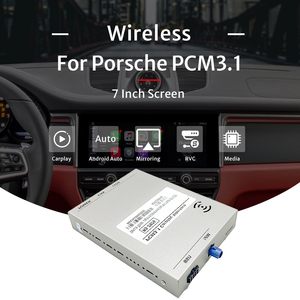 Porsche 911 918 pcm 3.1 Android Auto için araba güçlendirme modülü kamera arayüzü kablosuz CarPlay - Product Image 2