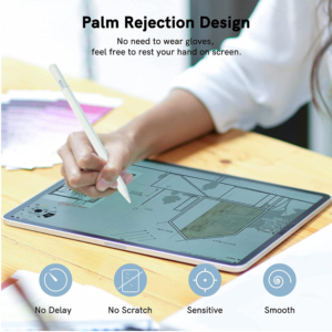 Oem độ nhạy cao stylus bút bút chì loại C nhanh chóng sạc procreate bút cho vẽ giáo dục - Product Image 2