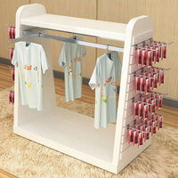 Étagère en gondole en bois pour magasin de vêtements personnalisé pour bébé présentoir pour enfants chaussette